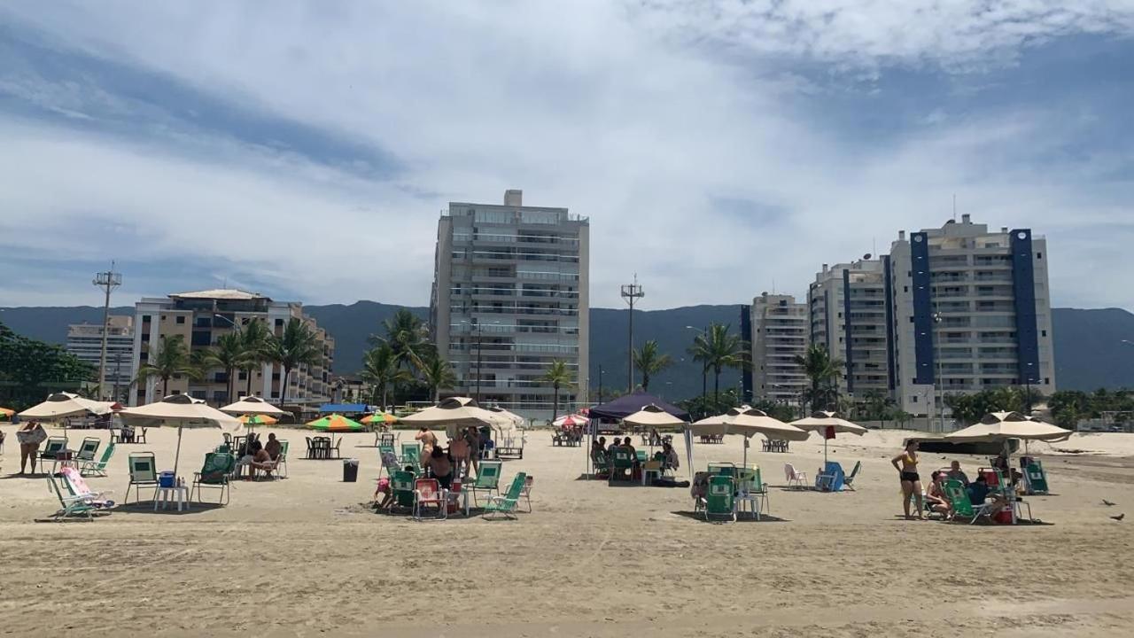 Home 1 | Ap Cinema Resort Frente Mar Com Piscina Aquecida Em Bertioga Bagian luar foto