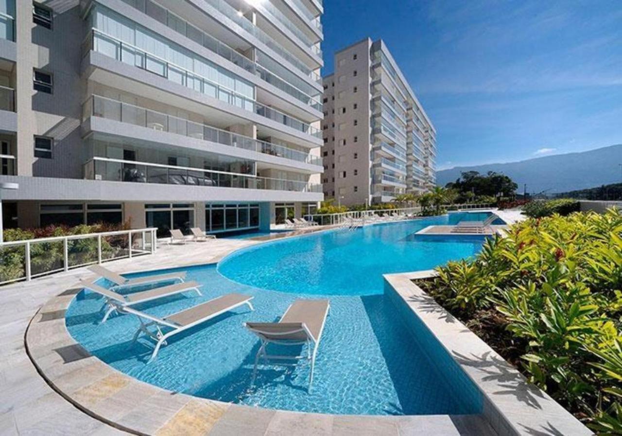 Home 1 | Ap Cinema Resort Frente Mar Com Piscina Aquecida Em Bertioga Bagian luar foto